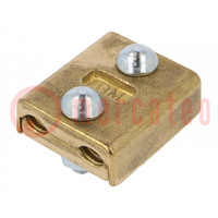 Screw terminal; ways: 1; 120mm2; screw terminal; for cable