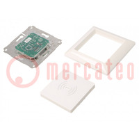 Lecteur RFID; 9÷30V; RS485,USB,WIEGAND; antenne; Portée: 100mm