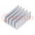 Heatsink: extruded; grilled; natural; L: 25mm; W: 19mm; H: 14mm; raw