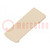 Clip; ivory; Series: CLIPS; 39x14x3mm