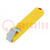 Stripping tool; Øcable: 4.5÷16mm; Wire: round; Tool length: 132mm