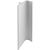 Produktbild zu Profilo per gola a L Aktor verticale, lungh. 5000 mm, alluminio bianco