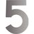 Produktbild zu Cifra c. 2 boccole filettate M 5, tipo 5, altezza 120 mm, inox