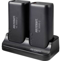 POWERBANK (BATTERIE SUPPLÉMENTAIRE) VOLTCRAFT VC 5000-2 5000 MAH LI-ION NOIR AFFICHAGE DU STATUT VC-11785290