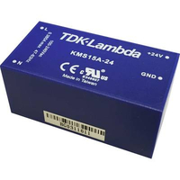 TDK-LAMBDA KMS15A-9 ALIMENTATION CA/CC POUR CIRCUITS IMPRIMÉS 9 V 1.66 A 15 W