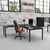 * Bürostuhl / Drehstuhl ZENIT PRO Stoff orange hjh OFFICE