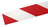 DURABLE -Nastro da pavimento Duraline Strong 2 Colour, antiscivolo, 50x3000 mm, rosso/bianco