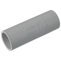 Kunststoff-Steckmuffe SMSKu-E-H0, halogenfrei, Ø mm 16 mm, grau