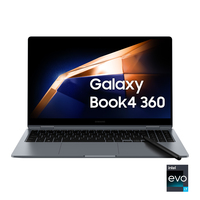 Samsung Galaxy Book4 360 Intel Core 7 150U Ibrido (2 in 1) 39,6 cm (15.6") Touch screen Full HD 16 GB LPDDR5-SDRAM 512 GB SSD Wi-Fi 6E (802.11ax) Windows 11 Pro Grigio