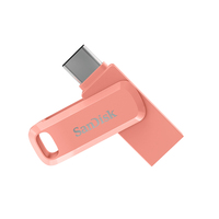 SanDisk Ultra Dual Drive Go pamięć USB 128 GB USB Type-A / USB Type-C 3.2 Gen 1 (3.1 Gen 1) Różowy