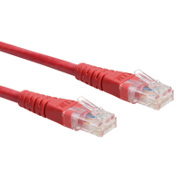 ROLINE UTP Cat.6 1m hálózati kábel Vörös Cat6 U/UTP (UTP)