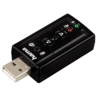 Hama USB Sound Card "7.1 Surround" 7.1 Kanäle