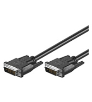 Goobay MMK 120-200 18+1 DVI-D 2m cable DVI Negro
