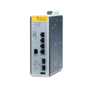 Allied Telesis AT-IE200-6GT łącza sieciowe Zarządzany L2 Gigabit Ethernet (10/100/1000) Szary Obsługa PoE
