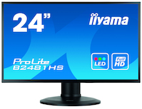 iiyama ProLite XB2481HS-B1 LED display 59,9 cm (23.6") 1920 x 1080 px Full HD Czarny