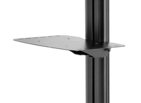 Peerless ACC-MS multimedia cart accessory Black Metal Shelf