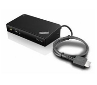 Lenovo 40A40090EU base para portátil y replicador de puertos Alámbrico USB 3.2 Gen 1 (3.1 Gen 1) Type-A Negro