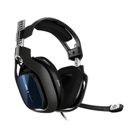 ASTRO Gaming A40 TR Kopfhörer Kabelgebunden Kopfband Schwarz, Blau, Silber