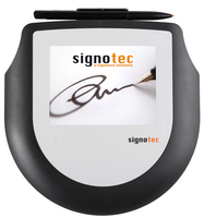 Signotec Omega 12,7 cm (5") Negro LCD