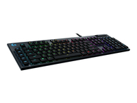 Logitech G G815 LIGHTSYNC RGB Mechanical Gaming Keyboard – GL Clicky Tastatur USB Nordisch Karbon