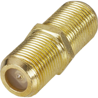 Renkforce RF-4196976 Kabeladapter F Gold