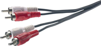 SpeaKa Professional SP-1300364 audio kabel 1,5 m 2 x RCA Zwart, Rood, Wit