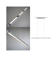 Paulmann 953.75 hangende plafondverlichting Flexibele montage Niet-verwisselbare lamp(en) LED Chroom