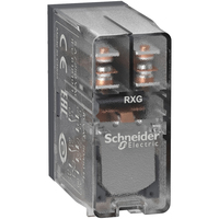 Schneider Electric RXG25B7 Leistungsrelais Transparent