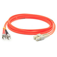 Titan SCST50DOR3/CL InfiniBand/fibre optic cable 3 m SC ST OM2 Orange