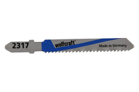 wolfcraft GmbH 2367000 Sägeblatt für Stichsägen, Laubsägen & elektrische Sägen Stichsägeblatt Hochgeschwindigkeitsstahl (HSS) 5 Stück(e)