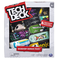 Tech Deck - Sk8shop Bonus-pakket met 6 vingerboards