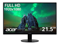 Acer SA0 SA220QBbmix 21.5 inch Full HD Monitor (IPS Panel, FreeSync, 4ms, HDMI, VGA, Black)