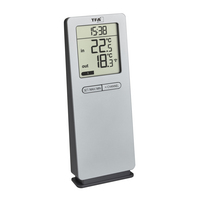 TFA-Dostmann 30.3071.54 environment thermometer Electronic environment thermometer Indoor/outdoor Silver