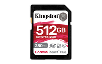 Kingston Technology Canvas React Plus 512 GB SDXC UHS-II Class 10