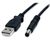 StarTech.com Cavo di Alimentazione da USB a 5,5 mm - Barilotto di tipo M - 2 m