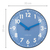 NeXtime Duomo Mini Tisch Quartz clock Rund Blau