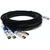 AddOn Networks ADD-QJUSFT-PDAC5M InfiniBand/fibre optic cable 5 m QSFP+ 4xSFP+ Black
