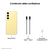Samsung Galaxy S24 FE , Smartphone AI, 8GB RAM, 128GB, Yellow