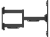 Multibrackets 2623 Signage kijelző tartókeret 177,8 cm (70") Fekete