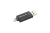Transcend JetFlash Go 300 USB-Stick 64 GB USB Type-A / Lightning 3.2 Gen 1 (3.1 Gen 1) Schwarz