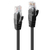 Lindy 48078 hálózati kábel Fekete 2 M Cat6 U/UTP (UTP)