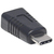 Manhattan USB-C auf USB Micro-B-Adapter, Typ C-Stecker auf Micro B-Buchse, USB 3.1 Gen1, schwarz
