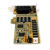 StarTech.com Tarjeta Adaptadora PCI Express PCIe de 16 Puertos Serie RS232 DB9 UART 16950 Serial