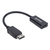 Manhattan 151634 câble vidéo et adaptateur 0,15 m HDMI Type A (Standard) DisplayPort Noir
