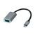 i-tec Metal C31METALVGA60HZ video kabel adapter 0,15 m USB Type-C VGA (D-Sub) Grijs