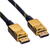 ROLINE 11.04.5639 DisplayPort kábel 1,5 M Fekete, Arany