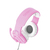 Trust GXT 411P Radius Zestaw słuchawkowy Przewodowa Opaska na głowę Gaming Różowy, Biały