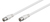 Goobay 58810 coaxial cable 3C-2V 5 m White
