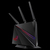 ASUS GT-AC2900 router inalámbrico Gigabit Ethernet Doble banda (2,4 GHz / 5 GHz) Negro