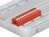 DeLOCK 66366 Zubehör für Leiterplatten DIP-Schalter Rot